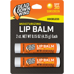Dead Down Wind Oderless Lip Balm with SPF 30 - 2/Pack