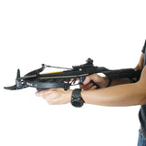 SAS Rogue 80 Pound Self-Cocking Pistol Crossbow with Adjustable Stock