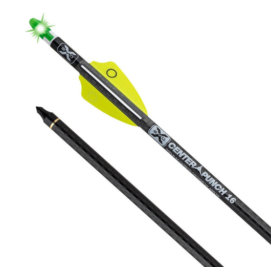 TenPoint EVO-X Lighted CenterPunch16 Premium Carbon Crossbow Arrows - 3/Pack
