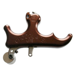 Carter Chocolate Lite 3 Finger/4 Finger Release Thumb Trigger - Brown Color