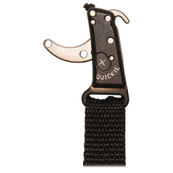 Carter Enterprises Quickie 1 Plus Buckle Strap Index Finger Release - Black