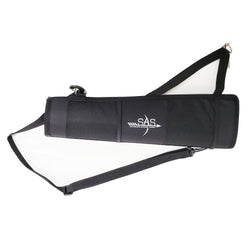 SAS Archery 2-in-1 Side & Back Tube Quiver with Belt Clip and Mesh Netting