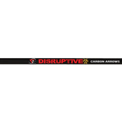 PSE Disruptive Carbon Youth Arrows 28-Inch Fletched with 3″ Vanes - 6/Pack