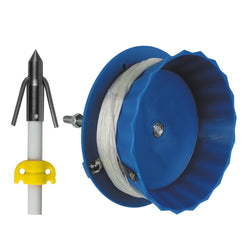 MudCat™ Bowfishing Wrap Style Reel Kit with Arrow - Blue