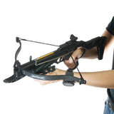 SAS Menace 80Lbs Pistol Crossbow w/ Adjustable Stock + Handgrip Black - Open Box