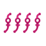 Apex Gear Doubledown Bow String Silencers Pink Color - 4/Pack