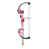Bear Archery Brave Right Hand Youth Bow Set Pink - Open Box