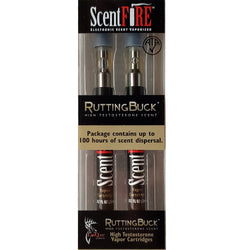 Conquest Scents ScentFIRE RuttingBuck Refill Cartridges Vapor Deer Scent- 2/Pack