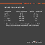 ArcticShield Boot Insulators Small/Medium/Large/X-Large/2X-Large - Black or Camo