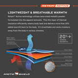 ArcticShield Heat Echo Shooters Gloves Fleece Interior - Realtree Edge
