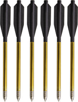 Bear Archery X Desire Mini Crossbow Bolts Black Color - 12/Pack