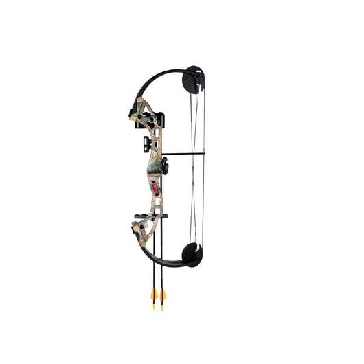 Bear Archery Warrior Youth Compound Bow Package 24-29 Lbs Right Hand - Camo