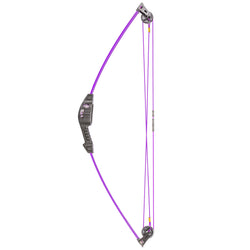 Bear Archery Spark Youth Bow Set LH & RH - Flo Green/Flo Orange/Flo Purple