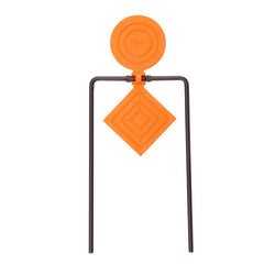 Allen Company EZ-Aim Spinner Target Small/Large Circle & Diamond Shape - Orange