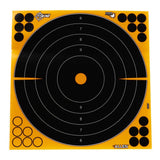 Allen Company EZ-Aim Adhesive Splash Bullseye Target 12"x 12" - 5/Pack