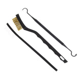 Allen Company Gun Cleaning Brush and Pick Set 3-Piece - Black