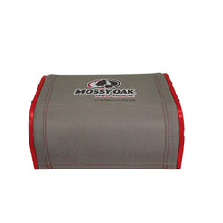 Millennium Marine Palma Horse Boat Seat Anodized Aluminum - Mossy Oak Red Hook