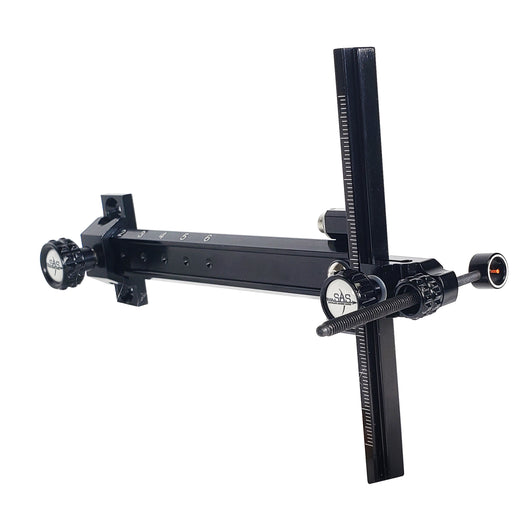 SAS Archery Recurve Bow CNC Target Sight T Shape Adjustable Aluminum - Open Box