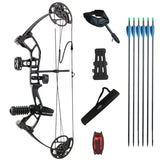 SAS Supreme Youth Compound Bow Package Hunting Range Target Black - Open Box