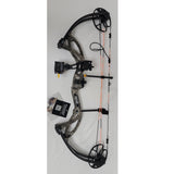 Bear Cruzer G2 Compound Bow 70lbs Package TrueTimber Kanat Left Hand - Open Box