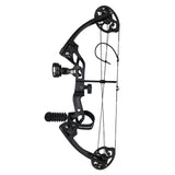 SAS Hero Junior Kid Youth Compound Bow Package 10-29 LBS Black - Used