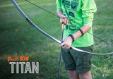 Bear Titan Youth Bow Set 60in 29lbs Age 12 and Up - Used