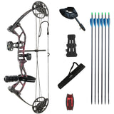 SAS Supreme Youth Compound Bow Package Hunting Range Target Muddy Girl- Open Box