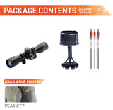 Wicked Ridge Raider 400 ACUdraw De-Cock Pro-View Scope Crossbow Package Peak XT