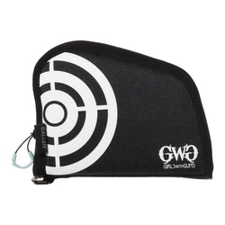 Allen Company Girls With Guns On Target 8-Inch Pistol Case - Black