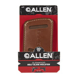 Allen Company Glenwood Leather Belt Slide Gun Holster - Brown