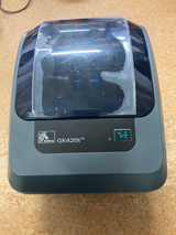 ZEBRA GK420t Thermal Transfer Desktop Printer Print Width of 4 in - Used