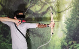 SAS Spirit Jr 54" Beginner Youth Wooden Archery Bow LH 16lbs - Used