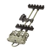 Trophy Ridge Hex Light Five Arrow Quiver - Olive Green