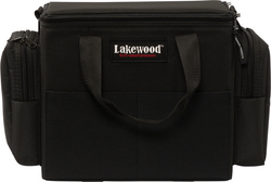 Lakewood Junior Tackle Box 13.5” L x 8.5” W x 12.25” H - Black/Gray/Green