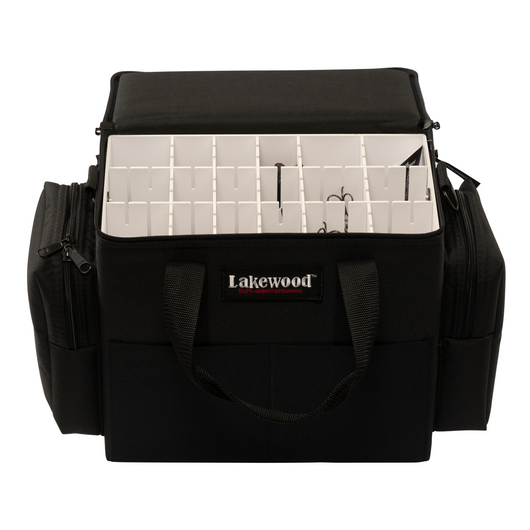 green black tackle box Lakewood Musky Junior Tackle Box Gray
