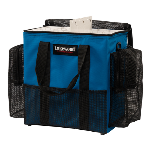 Lakewood Fishing Medium Blue Saltwater Case Tackle Box Adjustable