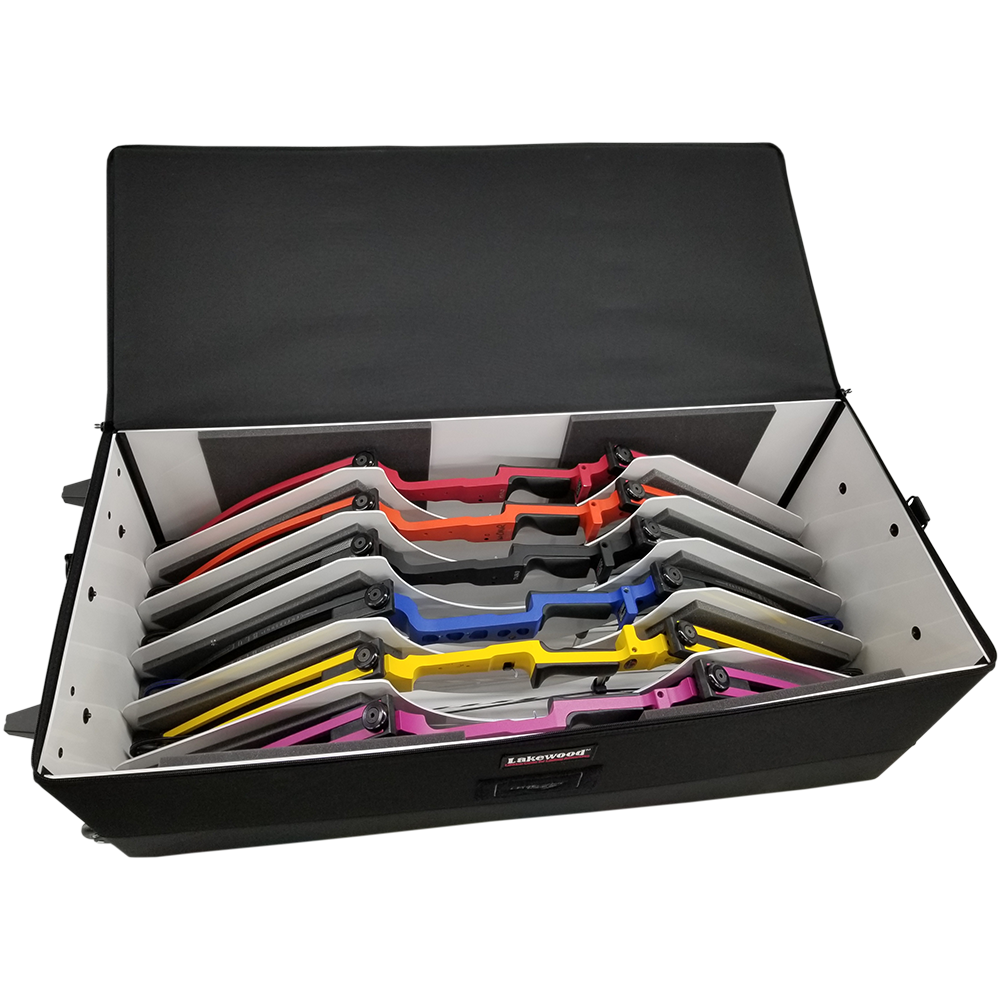Lakewood Centershot Genesis Bow Case 44”L x 18”W x 13”H - Black ...