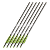 Bear Archery Bear-x Truex Crossbow Bolts 20" Carbon - 6/Pack