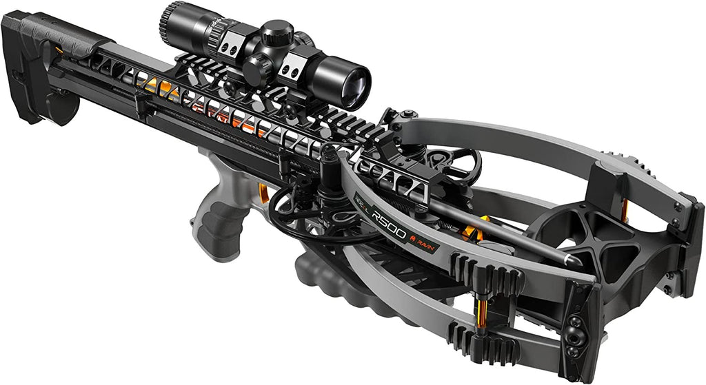 Ravin R500 Crossbow 500 FPS VersaDrive Cocking System - Slate Gray ...