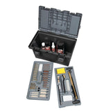 Allen Company Universal Gun Cleaning Kit & Tool Box - 65 Pieces