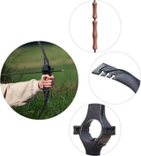Youth Archery Shooting Practice Bow Package with 6 x Arrows, armguard & Targets