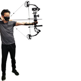 SAS Feud X 30-70 Lbs 19-31" Compound Bow Pro Package 300+FPS Target Hunting