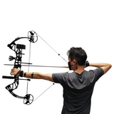 SAS Feud X 30-70 Lbs 19-31" Compound Bow Pro Package 300+FPS Target Hunting