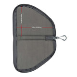 Allen Company Pistol Case with Mag Pouch, Compact Handguns up to 8” - Charcoal