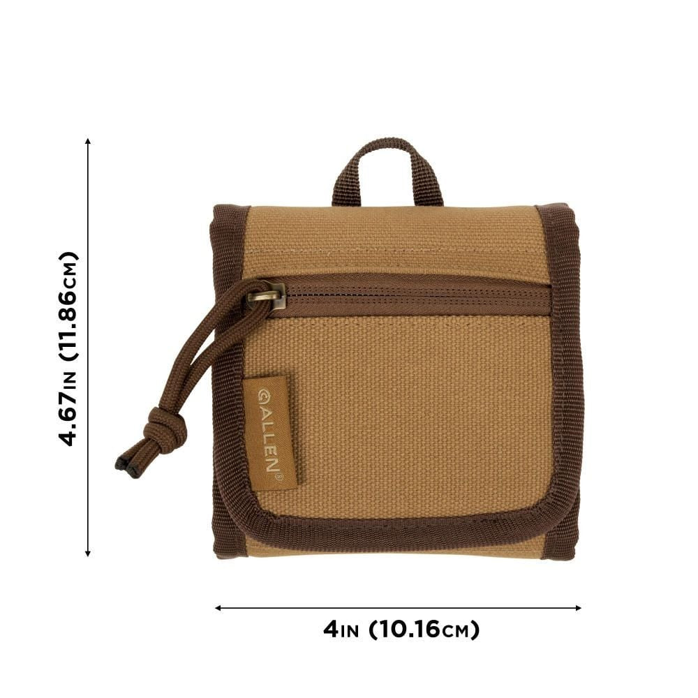 Allen Company Rival Choke Tube Holder & 3 Extended Vials Tan