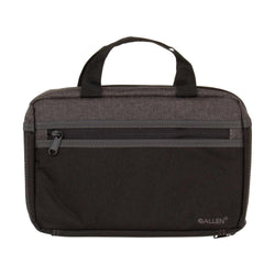Allen Company Jackson Attaché Handgun Case, Slim Profile - Black/Gray