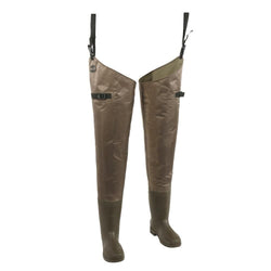 Allen Company Black River Hip Fishing Waders - Brown