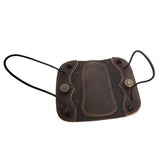 SAS Leather Traditional Arm Guard with Stretch Cord Medium Size - Open Box